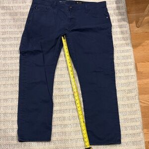 AG Adriano Goldschmied Navy Chinos